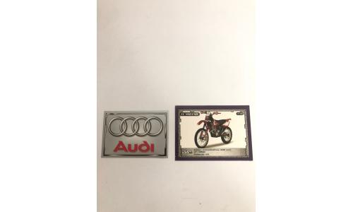 002x Figurinhas Super Motos e Super Carros